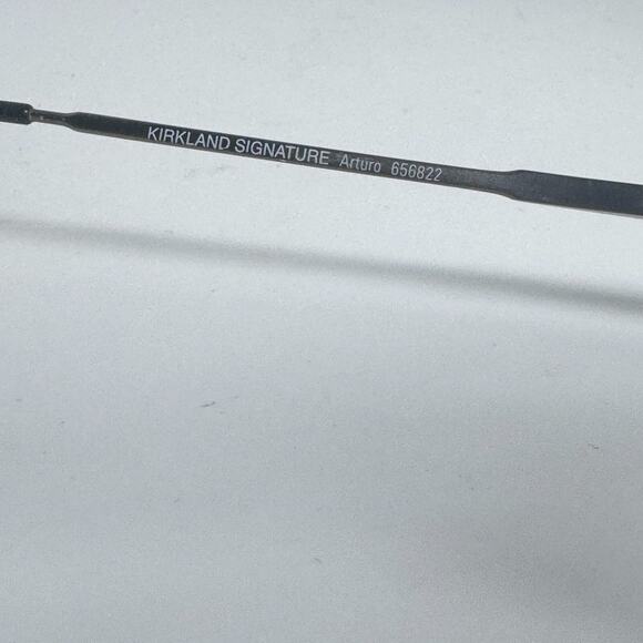 Kirkland Signature Arturo 656822 Pewter Eyeglasses Sunglasses Frames Grey H17142 - Picture 5 of 7